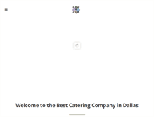 Tablet Screenshot of culinaryartcatering.com